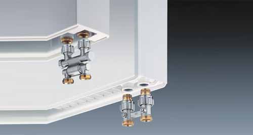 Radiator connection fittings “Multiflex”